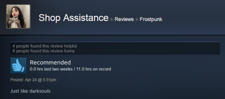 Illustration for article titled Frostpunk, As Told By Steam Reviews